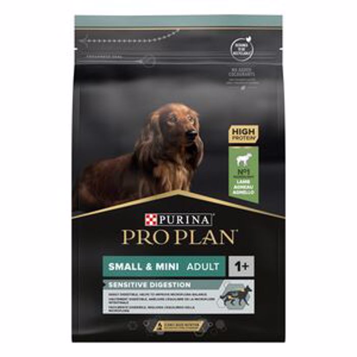 Purina Pro Plan OptiDigest Small & Mini Adult Sensitive Digestion Arni 3kg XIRA TROFI SKuLOu